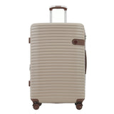 4 Piece Luggage Set Suitcase Set, ABS Hard Shell Lightweight Expandable Travel Luggage with 4 PP313145AAM
