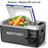 V18 Portable Refrigerator, 19Qt Car Freezer with APP Control,12V,45W Low Noice Cooler for RV, Boat W2089P187465