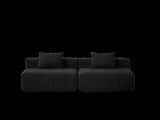 Chenille sectional sofa with 2 pillows,Symmetrical Modular Sofa Sectional for bedroom, living room, W834P389131