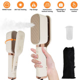 3 in 1 Travel Steamer for Clothes, 1000W Handheld Garment Steamer with 180&deg Rotating Head - Flat 60381041