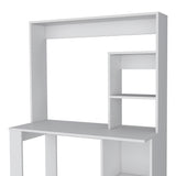 Carroll Computer Desk with Hutch and Storage Shelves B128P148681