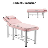 Professioanl Massage Table , Backrest Adjustable, Removable Headrest, Bottom Shelf Storage , Memory W1422P230508