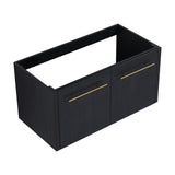 36 Inch Wall-mounted Bathroom Vanity -BVB09136BCT W999P174661