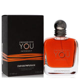 Stronger With You Intensely by Giorgio Armani Eau De Parfum Spray 5 oz for Men FX-574307
