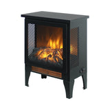 ZNTS 15 inch Freestanding Electric Fireplace Stove heater with 3D Flame effect W1769P205859