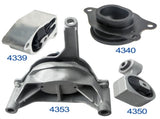 4 PCS Transmission Engine Mount Kit for Nissan Altima 2.5L Auto CVT 2007-2012 72632594