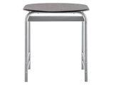 PVC Breakfast Table Black 41781269