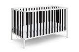Deux Remi Island Crib White/Black 27900-WBK
