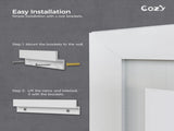 24"x32" LED Bathroom Mirror, Front-Lit and Back-Lit, 3 Color Tem Adjustable, Brightness Memory, 11688856