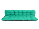 Outdoor Swing Cushions 70 Inch, Waterproof 4" Thick Porch Swing Cushion Replacement with Backrest 00632669