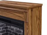 28 inch TV media entertainment center With electric fireplace W1769P213565