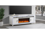 Almera White 72 Inch Fireplace B201P359624