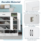ON-TREND Sleek and Modern Shoe Cabinet Adjustable Shelves, Minimalist Shoe Storage Organizer WF304415AAK