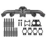 Complete Exhaust Manifold With Mounting Kit Replacement for Cummins ISX CM570 3680650 New 57747812