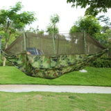 ZNTS Camping Hammock, Portable Double Hammock with Net,600lbs Load 2 Persons Hammock w/Mosquito Net 91359901