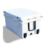 White outdoor Camping Picnic Fishing portable cooler 65QT Portable Insulated Cooler Box W136458178