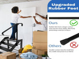 Step Stool Foldable, Step Ladder 4 Step Folding, RV Steps with Height Adjustable Handrail and Non 10731559