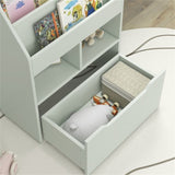 Kids Shelf Book/Storage Cabinet-Gray 65235824