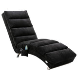 ZNTS COOLMORE Linen Chaise Lounge Indoor Chair, Modern Long Lounger for Office or Living Room W39539627