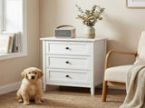 White embossed P2 MDF particleboard with melamine veneer, framed, 60*40*70cm, 65602388