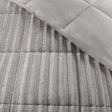 King/Cal King Faux Fur Comforter Mini Set B03596920