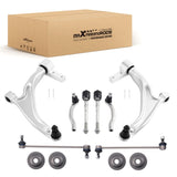 Suepsnion Front Lower Control Arms Sway Bar Tie Rods Fit For Honda Pilot 2009-2015 74650481