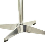 Retro Brown and Chrome Bucket Seat Accent Chair B062P186447