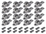 16Pcs 1.7 Ratio 7/16" Full Roller Stainless Steel Rocker Arm and Stud Set Fit for Chevy Big Block 36311306