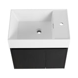 24 Inch Bathroom Cabinet With Sink,Soft Close Doors,Float Mounting Design, For Small Bathroom W999P228747