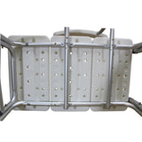 ZNTS Medical Bathroom Safety Shower Tub Aluminium Alloy Bath Chair Transfer Bench with Wide Seat & Padded 48856399