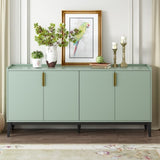 ZNTS U_Style Storage Cabinet Sideboard Wooden Cabinet with 4 Doors for Hallway, Entryway, Living Room, WF317431AAC