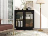 Storage Cabinet with Acrylic Door for Living Room, Dining Room, Study W688127148