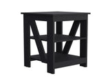 Side Table Rossville, Living Room, Black B092P191180