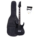 ZNTS Novice Entry Level 170 Electric Guitar HSH Pickup Bag Strap Paddle Rocker Cable Wrench Tool Black 11683371