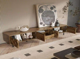 78" TV Stand for 85 75 65 Inch TV, TV Consoles for Living Room, Entertainment Center Wood TV Media 96486366