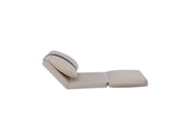 ARIA Modern Floor Sofa Bed - Corduroy Fabric, 6-Position Adjustable Back, 5-Second Convertible, W3391P324405