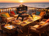 Small Charcoal Grill,Portable Grill,Outdoor Tabletop Grill T3971P510666
