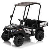 24V XL Kids Electric Ride on Truck w/RC - Spacious 20in Wide Seat, Removable Sunshade, Dual-Motor W1578P204023