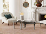 Contemporary rotatable cocktail table solid rubber wood legs, 360 degree rotating coffee table W2899P372753