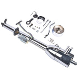 32" Chrome Stainless Tilt Steering Column with Key Auto Hot Rod R91004C-32" 66328629