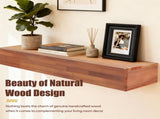 48" Rustic Wood Fireplace Mantel,Wall-Mounted & Floating Shelf for Home Decor 67166568