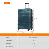 ZNTS Merax with TSA Lock Spinner Wheels Hardside Expandable Travel Suitcase Carry on PP303956AAM