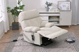Oversized Power Lift Recliner Chair for Elderly, Electric Fabric Recliner Chair for Seniors, Home W1028P261273