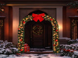 Christmas Artificial Tree Archway Decoration, Realistic PVC Holiday Tree Arch Frame for Outdoor 87110198