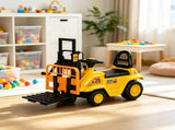 3-Year-Old Boys & Girls Forklift Ride-on Toy Sit and Scoot Construction Toy with Under Seat 61242714