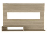 Floating Entertainment Center for TVs up 55", Space For TV, One Superior Shelf, Two Shelves, Light B097132915