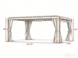Outdoor retractable pergola 27908898