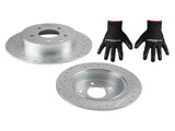 Rear Drilled and Slotted Disc Brake Rotor fit for Nissan Altima 2002-2025 S-31312 50733842