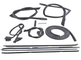 Set of 9 Rubber Weatherstripping Seal Kit Fit for 1981-1988 Buick Regal Oldsmobile Cutlass Supreme 76796311