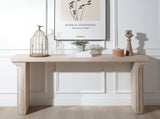 58in Modern Minimalist Wooden Console Table for Entryway, Living Room, and Hallway Versatile W2729P202561